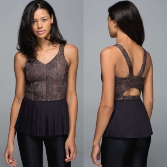 lululemon athletica Tops - Lululemon City Tank Golden Goddess Cashew Tank